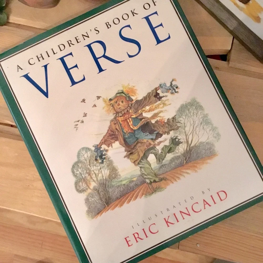 Vintage 90s Hardcover A Children’s Book of Verse Beautifully Illustrated Book - Picture 1 of 8
